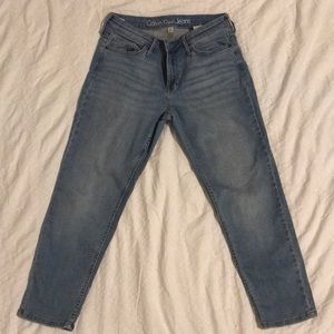 Calvin Klein capri jeans.